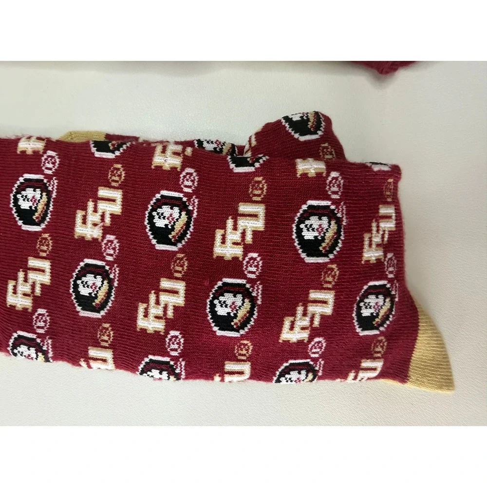 Strideline Florida State Seminoles FSU Business Casual Socks 2 Pairs M/L NEW